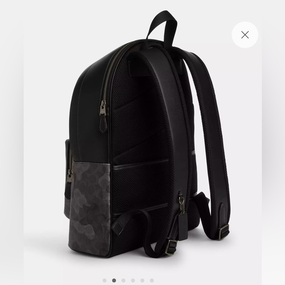 West Backpack in signature canvas with Camo print...$550 - Picture 5 of 12